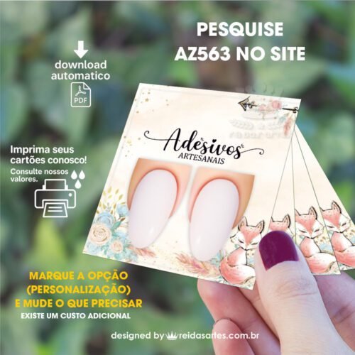 1 Arte Filha Unica 4,5x5cm -  AZ563 7