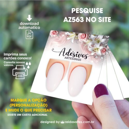 1 Arte Filha Unica 4,5x5cm -  AZ563 8