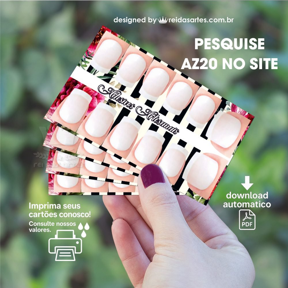 1 Arte 6 Pares 9x5cm -  AZ20 12