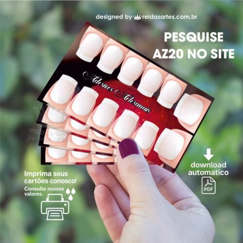 1 Arte 6 Pares 9x5cm -  AZ20 4