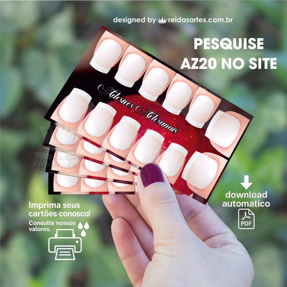 1 Arte 6 Pares 9x5cm -  AZ20 4