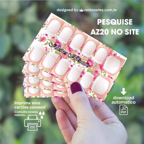 1 Arte 6 Pares 9x5cm -  AZ20 7