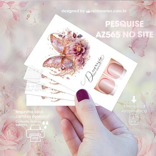 Arte em PDF Filha Única 9x5cm - AZ565 1