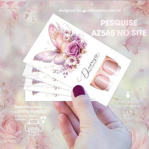 Arte em PDF Filha Única 9x5cm - AZ565 3