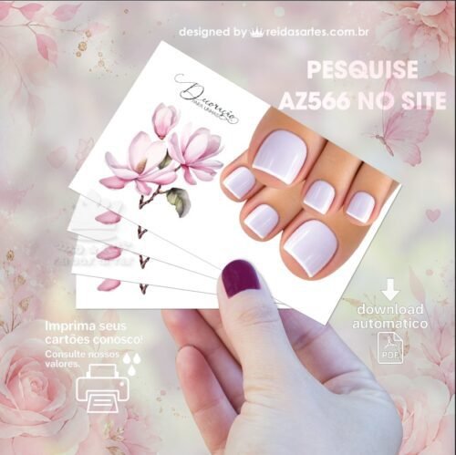 Arte em PDF Filha Única Pé 9x5cm - AZ566 3