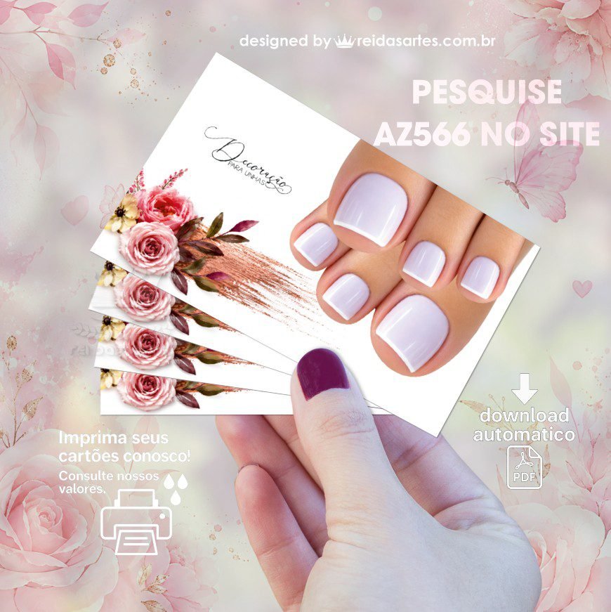 Arte em PDF Filha Única Pé 9x5cm - AZ566 5